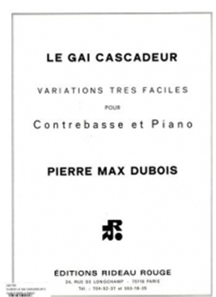 Gai Cascadeur Cbasse-Piano